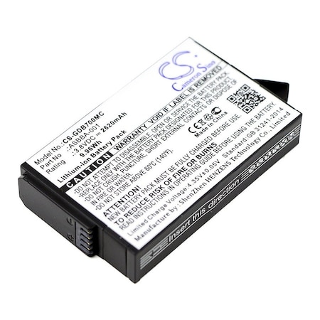 Bsc Preferred Gopro Fusion Fusion VR 360 Camera Replacement Battery CS-GDB700MC